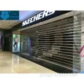 Transparen Policarbonato Comercial Roller Shutter Porta